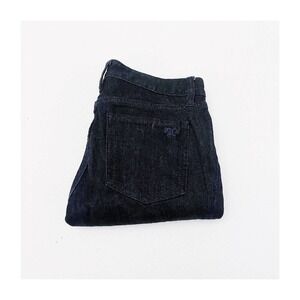 Tory Burch Cropped Skinny Jeans Dark Denim SZ25